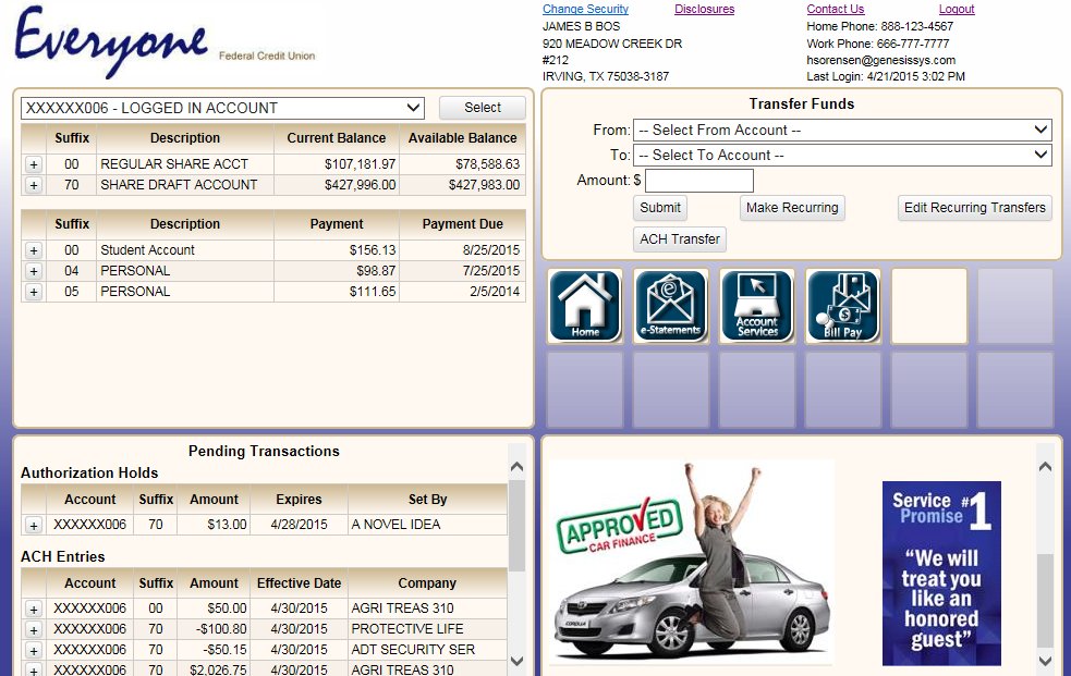 HomeBanking Connection to the Future